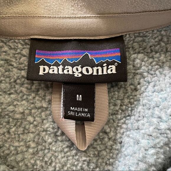 Patagonia better sweater 1/4 zip pullover size M medium women’s - Picture 3 of 5